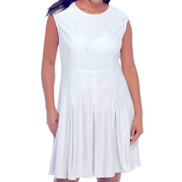 The Limited Dresses & Skirts - Blue Perforates Dress G